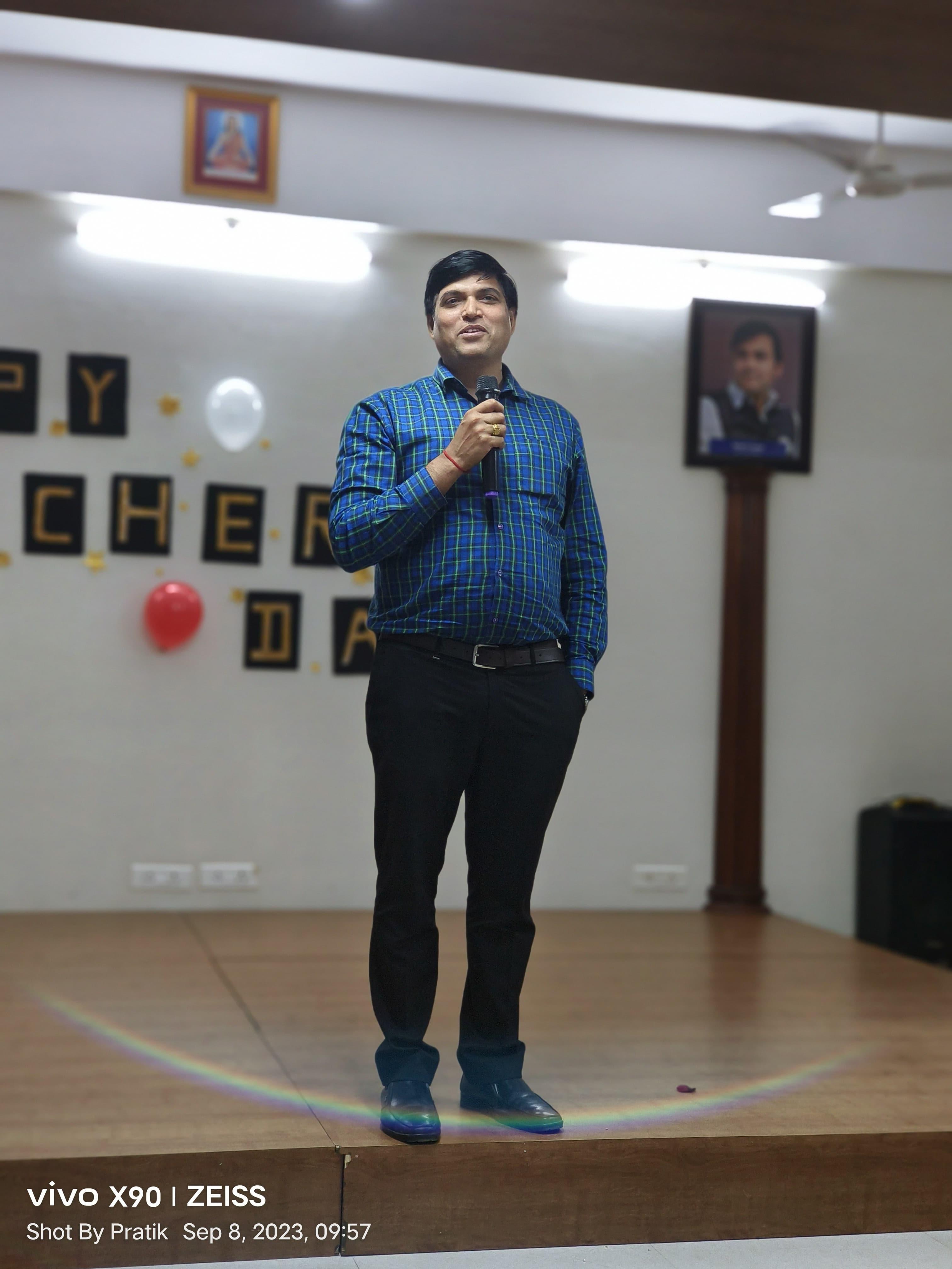 Vishwaraj Institute of Nursing Pune Teacher's Day Celebration 2023 photo 5